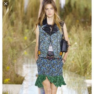 COACH FLORAL SKIRT SIZE 4
